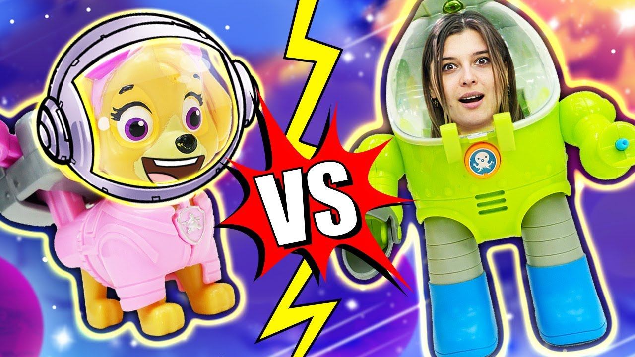 Видео про космос для детей! Изучаем астрономию в игре и ищем игрушки Щенячий патруль с Тойклаб смотреть онлайн