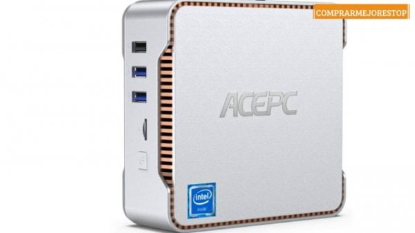 ACEPC Mini PC, Intel Celeron J4125 Processor 8GB DDR4 / 256GB ROM Windows 10 Pro Mini Computer
