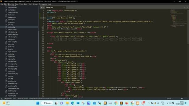 header security in PHP || Clickjacking || xss attack etc. смотреть онлайн