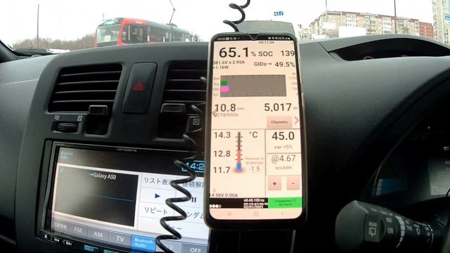 Nissan leaf городской пробег зима Ниссан лиф смотреть онлайн