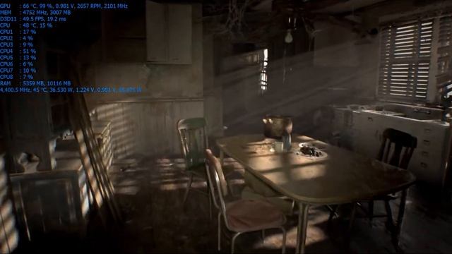 Resident Evil 7 Demo GeForce 1060 3Gb, 2600k@4.4 смотреть онлайн