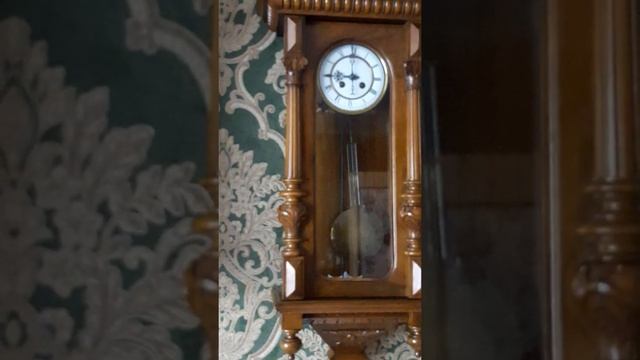 Настенные часы с боем. Kienzle 1899год смотреть онлайн