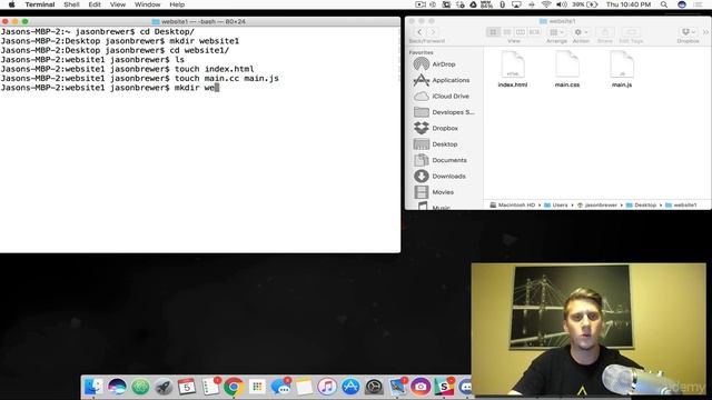 48. Basic macOS Terminal Commands to learn Git CLI - Full stack web development Course смотреть онлайн