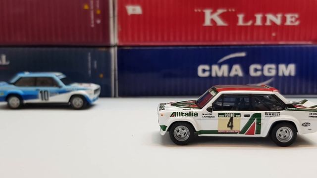 1/64 scale kyosho Fiat Abarth Rally смотреть онлайн