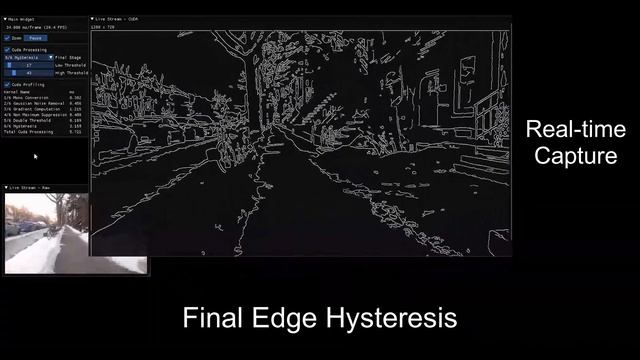 Real-time CUDA Canny Edge Detector смотреть онлайн