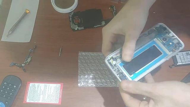 Samsung s7 edge замена дисплея смотреть онлайн