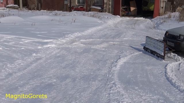 Супер бюджетный снегоотвал от КАМИЛЯ ! смотреть онлайн