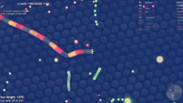 Обзор новой версии Slither.io