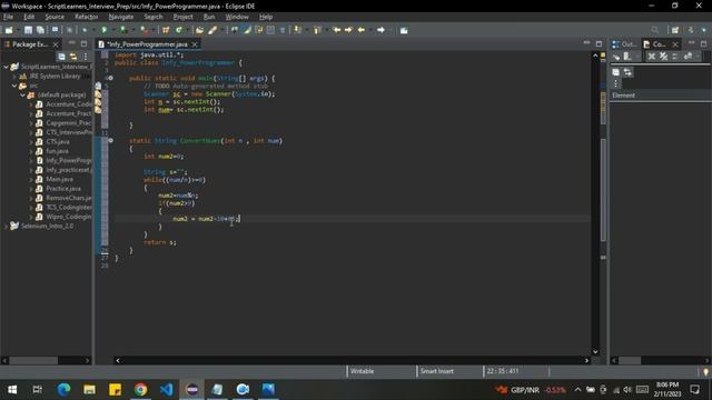 Infosys Power Programmer Coding Interview 2023 : Boost Your Coding Skills | Java 8 | CTC : 9.5 LPA смотреть онлайн