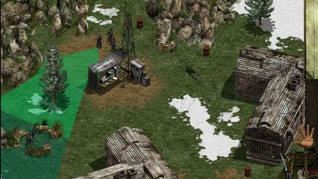 Commandos Behind Enemy Lines Complete Mission 1 without killing enemies смотреть онлайн