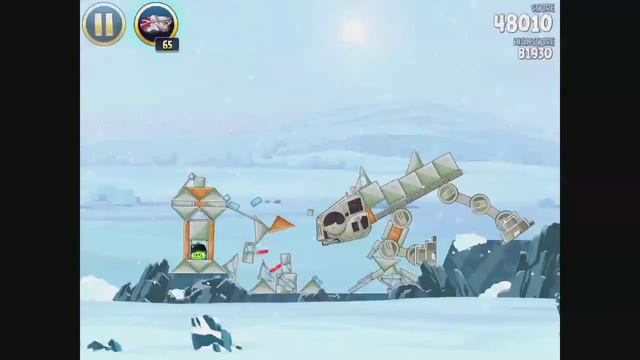 Angry Birds Star Wars - Hoth Level 3-6 - Walkthrough 3 Stars смотреть онлайн
