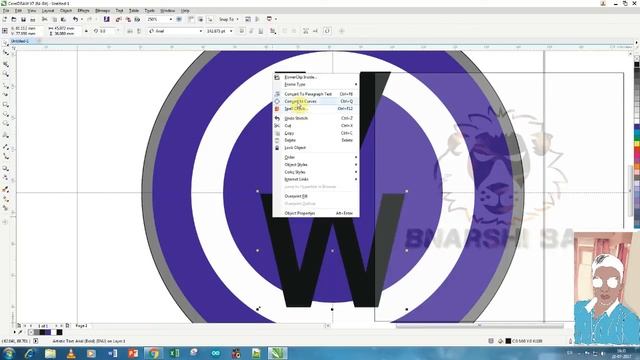 How to draw | Volkswagen Logo | Corel Draw смотреть онлайн