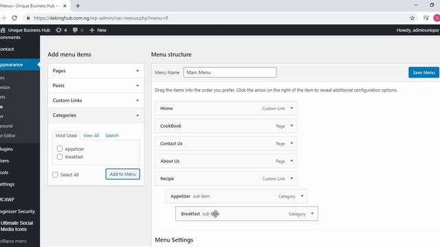 How To Setup Your Own Groovy Custom Navigation Menu смотреть онлайн
