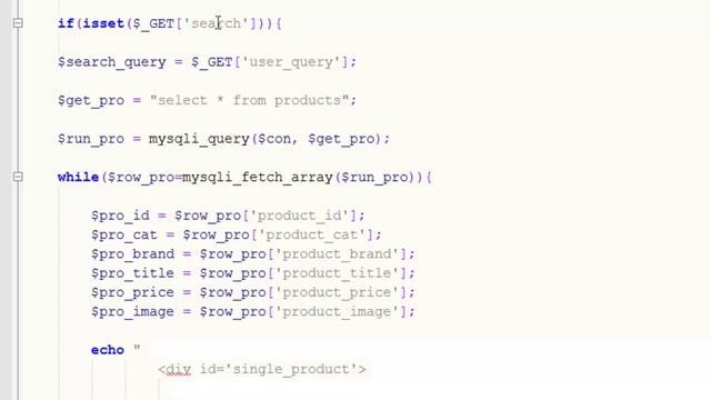 E Commerce Website in PHP & MySQL Part 23 custom search engine смотреть онлайн