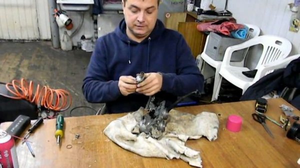 Ремонт снегохода регулировка ДРОСЕЛЯ (инжектора) снегохода Arctic Cat Z-1