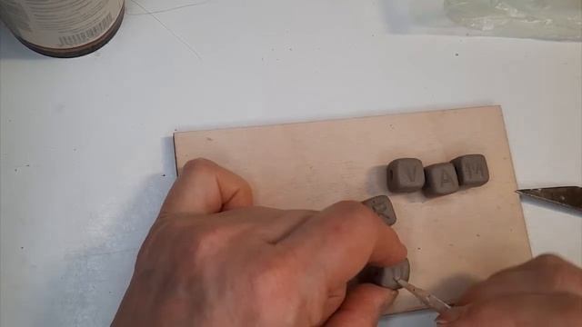 Изготовление декоративных бусинок и итоговый результат. Работа с шамотной глиной. смотреть онлайн
