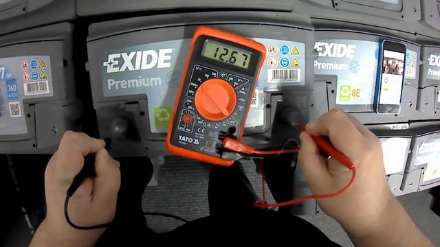 Jak zjistit - změřit napětí autobaterie (DIY) - bateriecepek.cz смотреть онлайн
