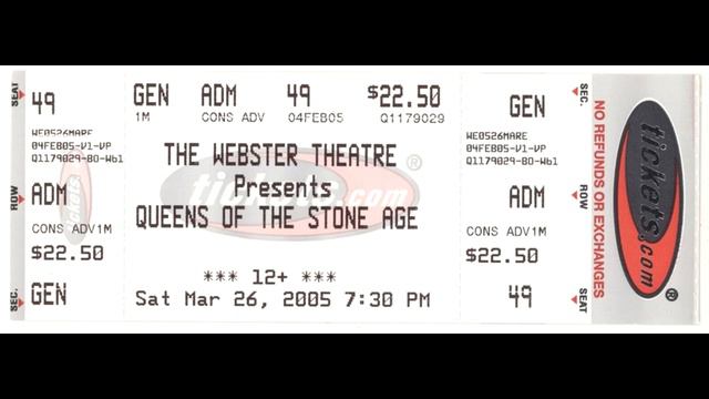 Queens of the Stone Age: 2005-03-26 Webster Theatre, Hartford смотреть онлайн