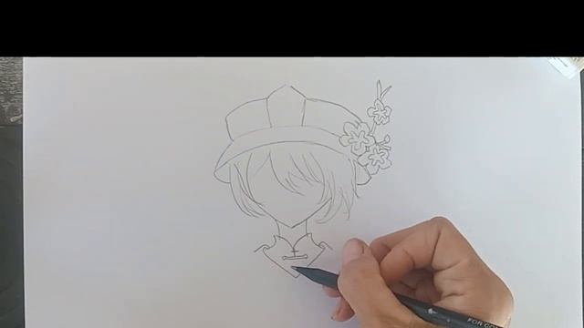 Drawing Hu Tao Genshin Impact #drawing #easydrawing #hutao #genshinimpact смотреть онлайн