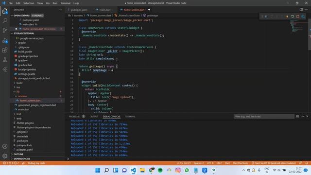 Flutter Tutorial - Upload Images to Firebase Cloud Storage смотреть онлайн