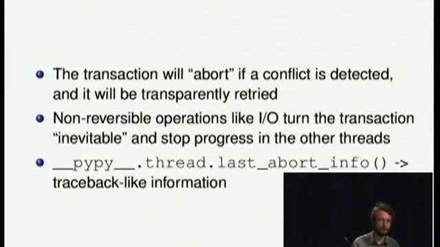 PyPy without the GIL смотреть онлайн