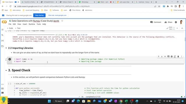 6 Numpy in Python смотреть онлайн