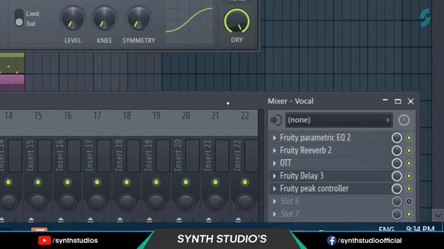 How to make Vocal Delay in FL Studio | Stock Plugin Only | Synth Studio's смотреть онлайн