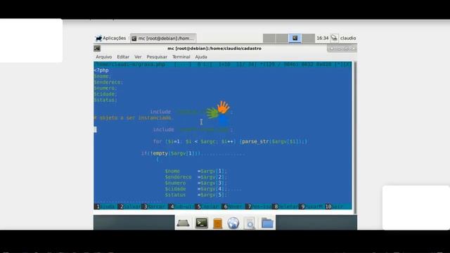 Aplicação na linha de comando do Linux | SHELL SCRIPT LINUX смотреть онлайн