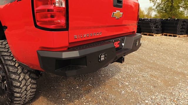 Chevrolet Silverado Rear LED Bumper by Rough Country смотреть онлайн