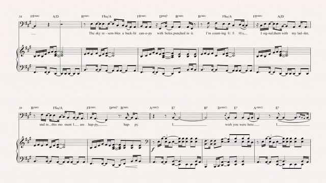 Bass - Wish You Were Here - Incubus - Sheet Music, Chords, & Vocals смотреть онлайн
