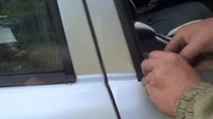 замена наружных уплотнений стекла дверей форд мондео 2