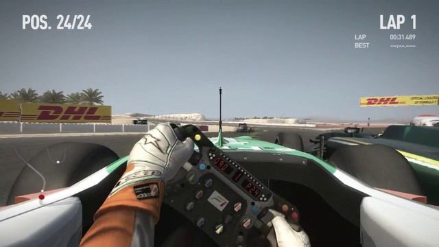 Gameplay F1 2010 on 9600GT HIGH SETTINGS [HD] смотреть онлайн