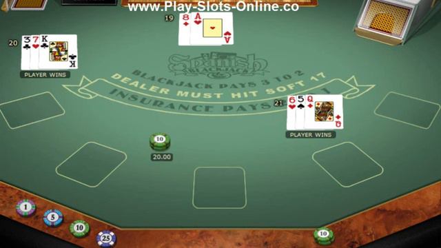 MultiHand Spanish 21 Blackjack Gold смотреть онлайн