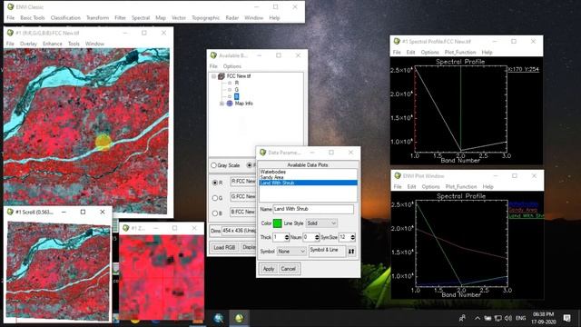 Spectral Angle Mapper (SAM) in Envi смотреть онлайн