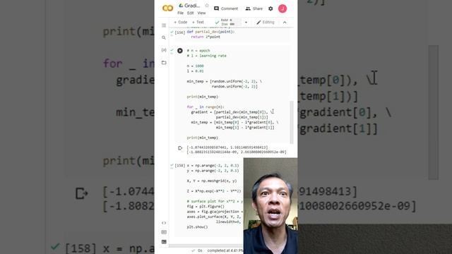 2D Gradient in Python and Colab Both Part 1 & 2 смотреть онлайн