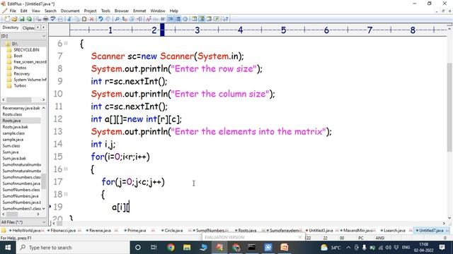 Two Dimensional Arrays in Java || Declare, Define and Access elements in Two Dimensional Array смотреть онлайн