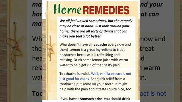 EXCEL 6 for Kaz M5a "HOME REMEDIES" text смотреть онлайн