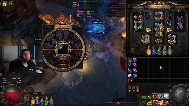 СУПЕР ЛЕГКИЙ и ПОНЯТНЫЙ фарм. Сильный билд не нужен.  Path Of Exile Affliction 3.23 пое