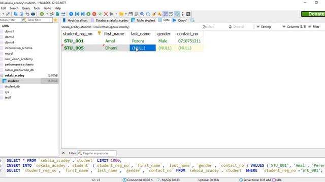 Question Set 6 | DBMS | Java Institute | 1 st year смотреть онлайн