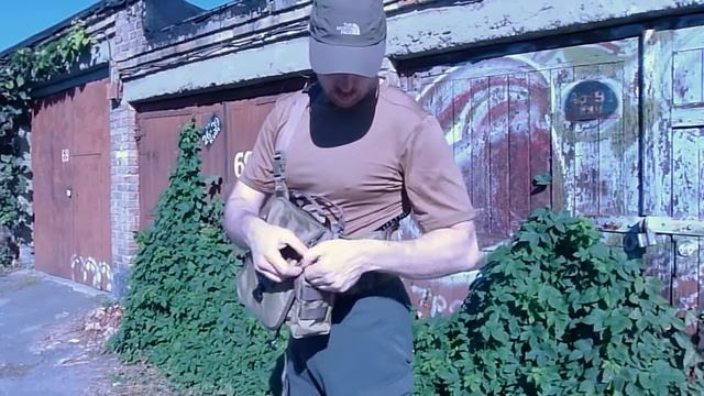 Сумка оперативника "МДЗ" от "Специальное тактическое снаряжение" на пользователе. смотреть онлайн