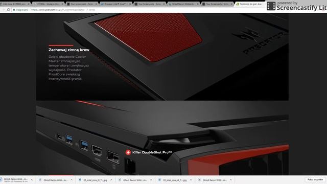 Acer Predator 17 GTX 1070 & i7 processor смотреть онлайн