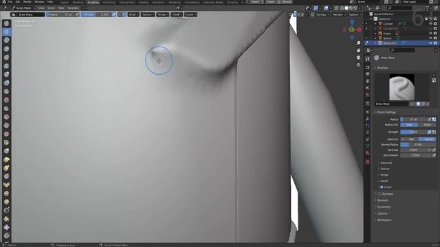 Cкульптинг одежды | 3D-миньон от школы программирования Pixel | Курс 3D-моделирования для детей смотреть онлайн