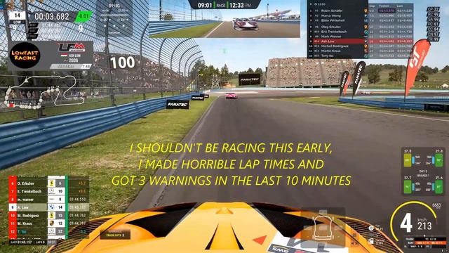 My First LFM Race In 2023: Bad Driving, Good Result 🙂 (Assetto Corsa Competizione Watkins Glen) смотреть онлайн