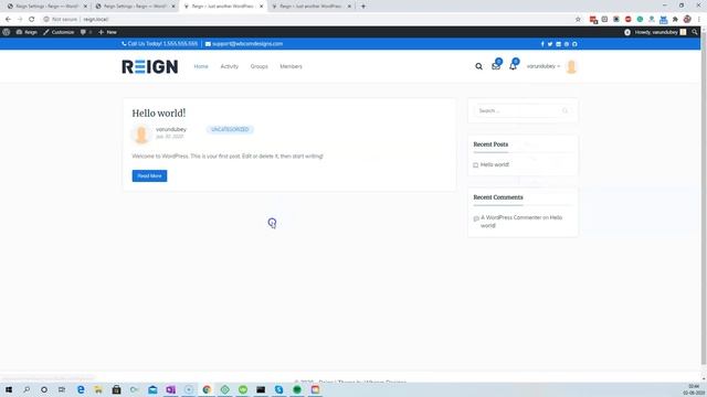 Reign BuddyPress Theme V4.0 Banding Configuration | WordPress Based Social Network Features смотреть онлайн