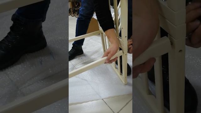 Сборка пеленального столика круглой кровати Северянка смотреть онлайн