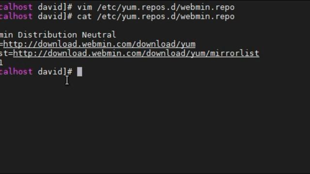 Webmin En CentOS смотреть онлайн