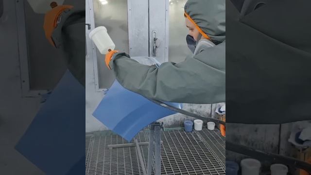 Частичная покраска бампера и порога. смотреть онлайн