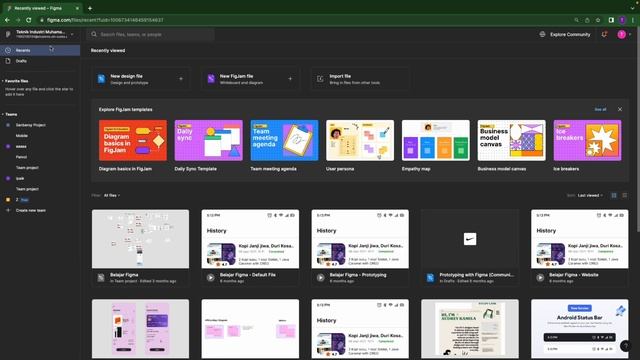 Tutorial Design Interface Aplikasi & Website - Introduction Figma смотреть онлайн