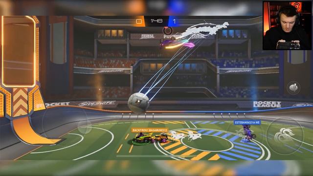 HITTING DOUBLE TAPS IN ROCKET LEAGUE SIDESWIPE!