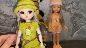 Вязаные вещи для кукол Паола Рейна и других куколок